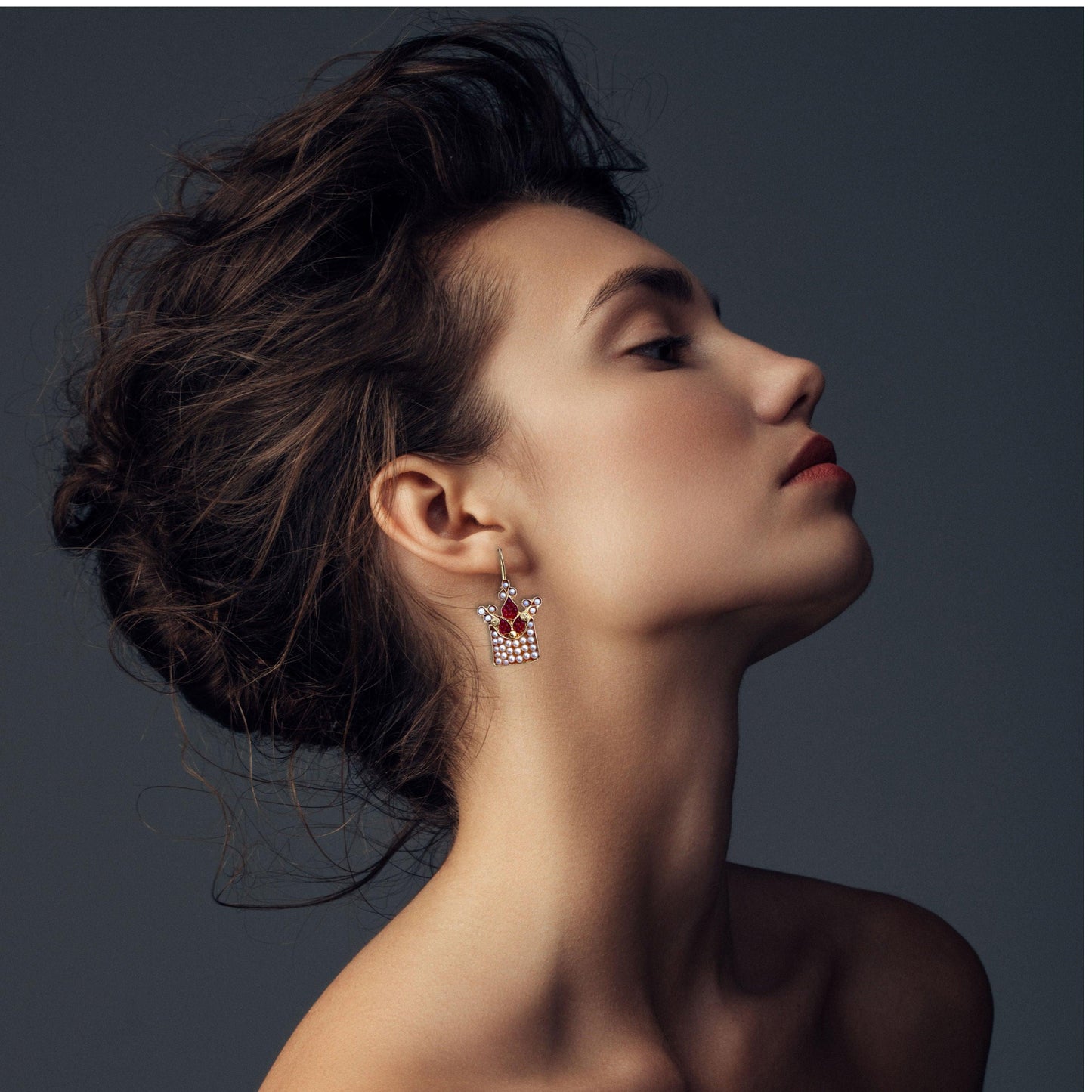 Tâj Earring - Boté A Mano