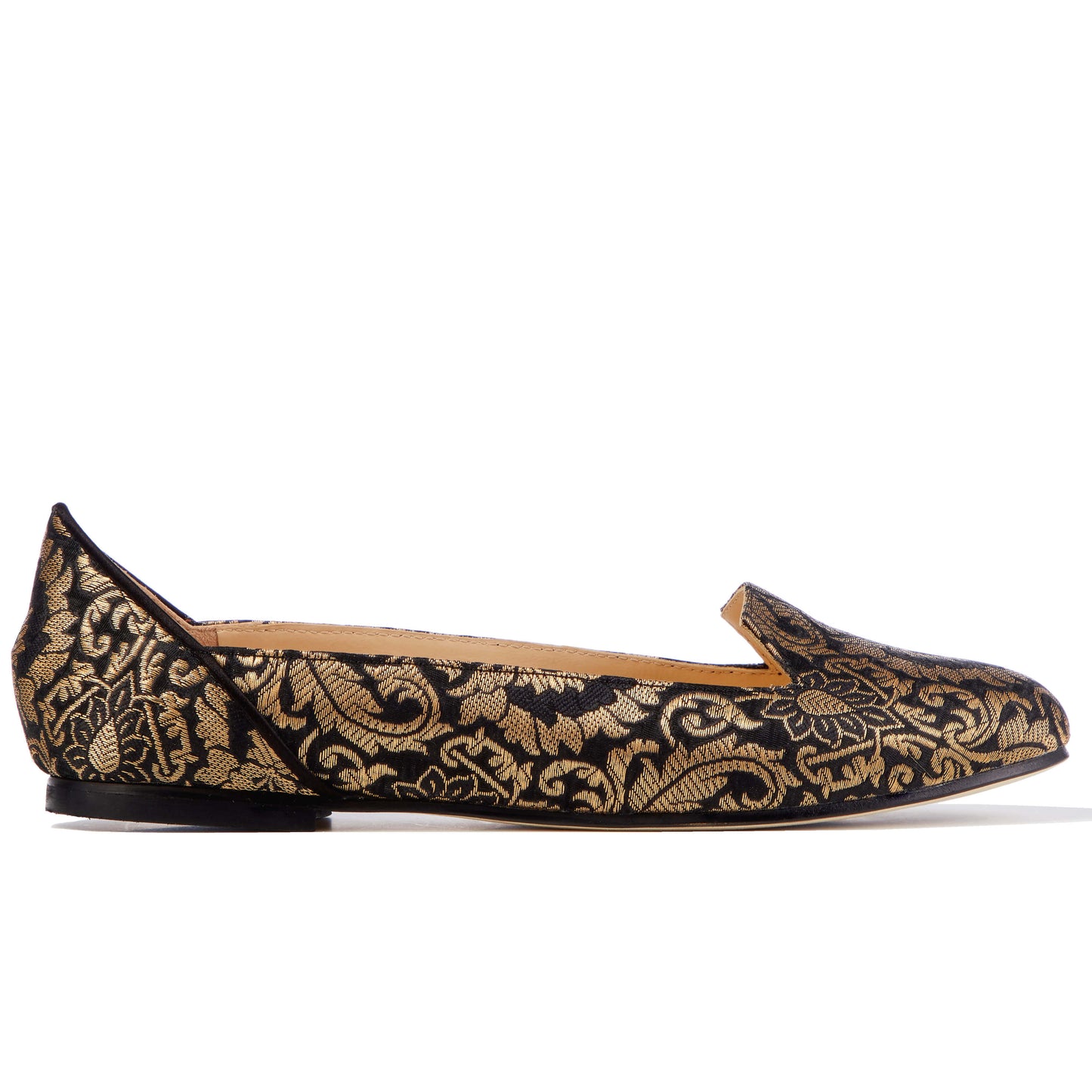 Ballet Flat Shoes, Lotus of Isfahan Flat Shoes - Boté A Mano