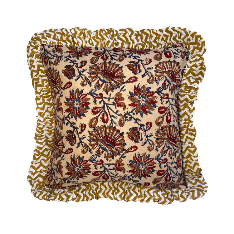 BOTE A MANO - Block Print Cushion