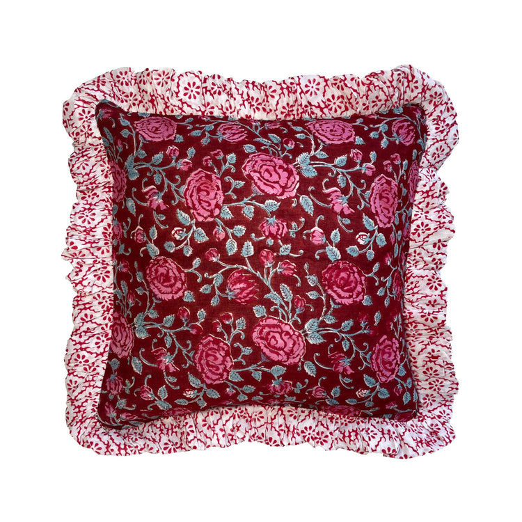 BOTE A MANO - Block Print Cushion