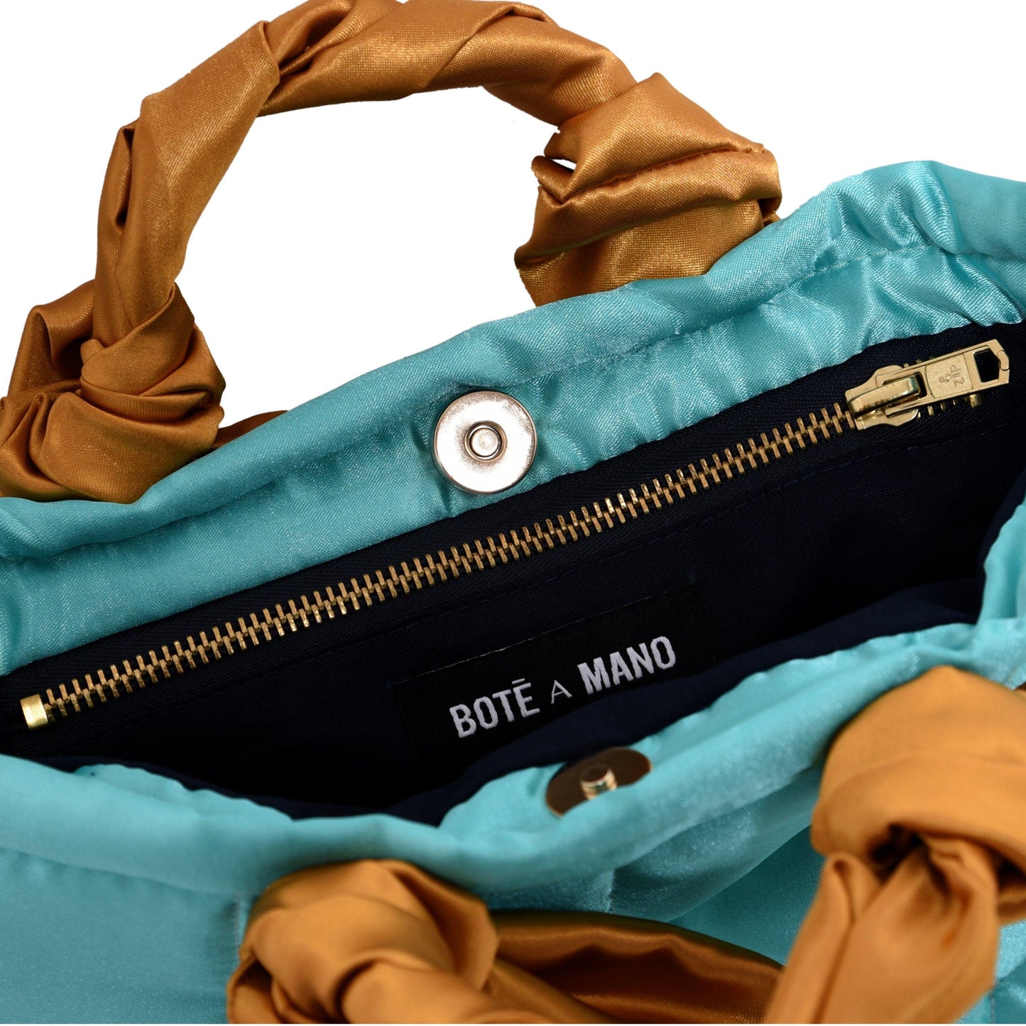 Turquoise Tote Bag - Boté A Mano