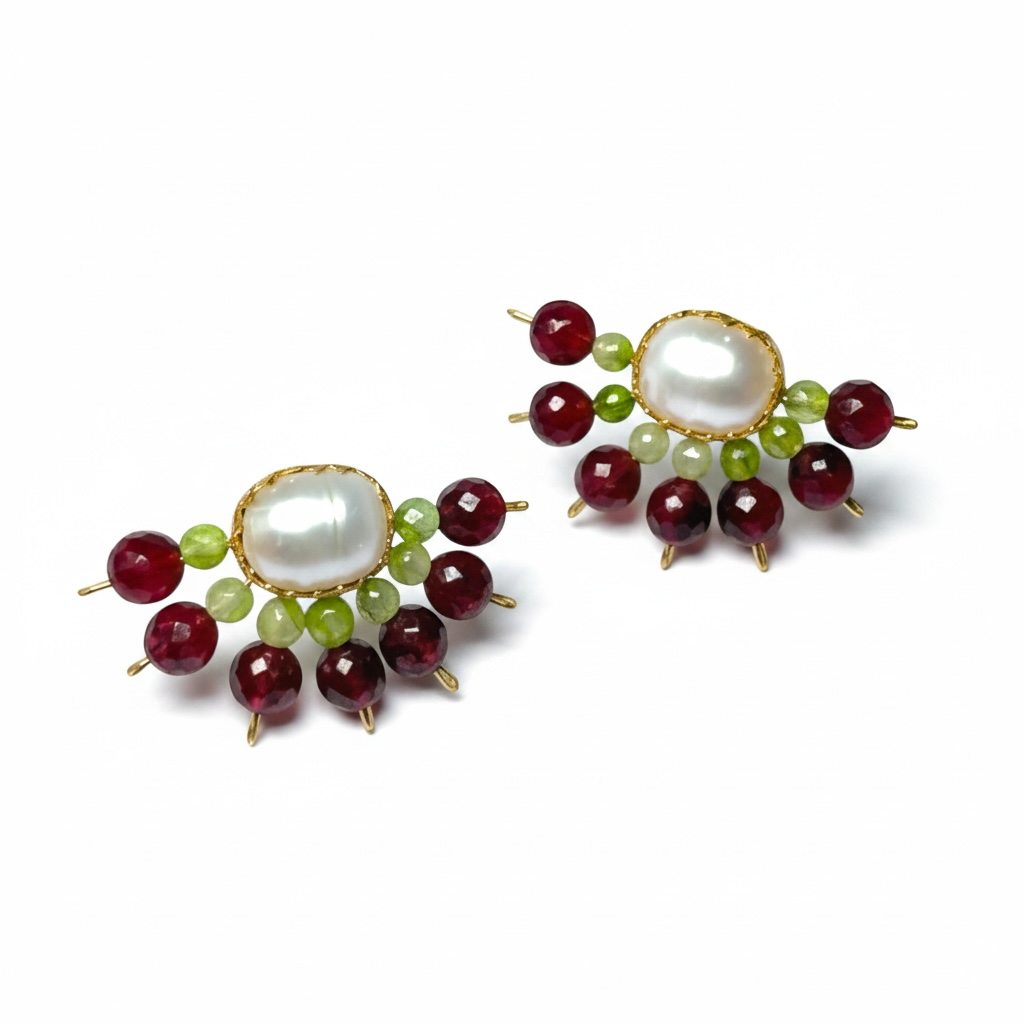 Persian Orosi Earrings - Boté A Mano