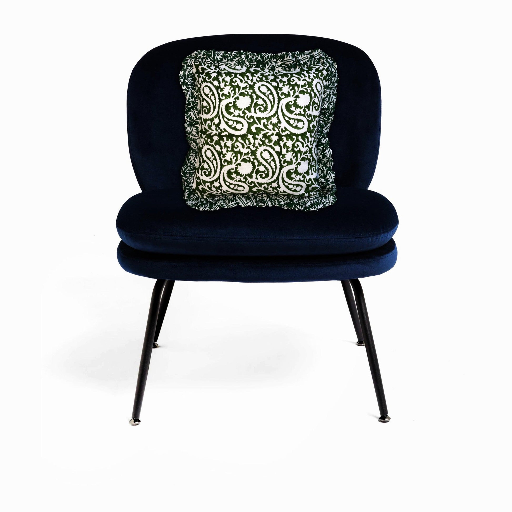 Cotton Cushion 40x 40 cm - Green - Boté A Mano